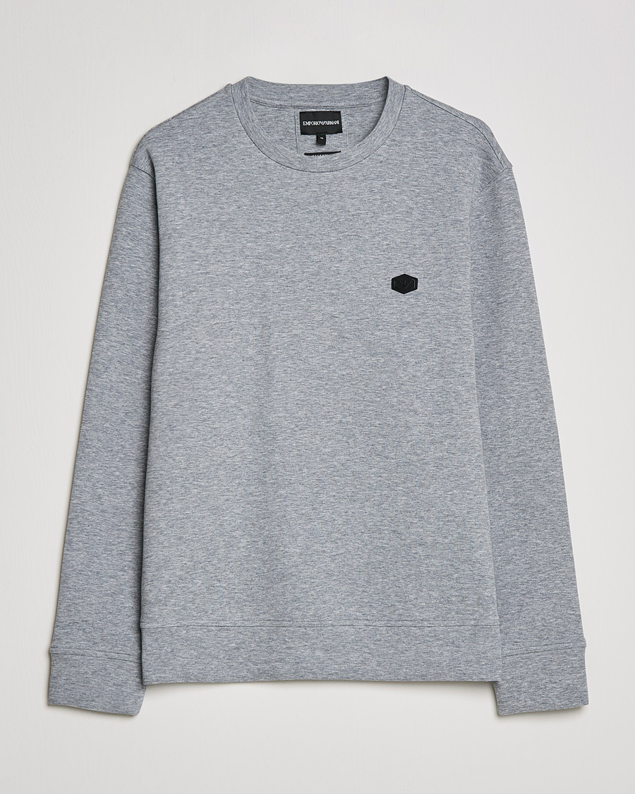 Herre | Trøjer | Emporio Armani | Cotton Sweatshirt Grey