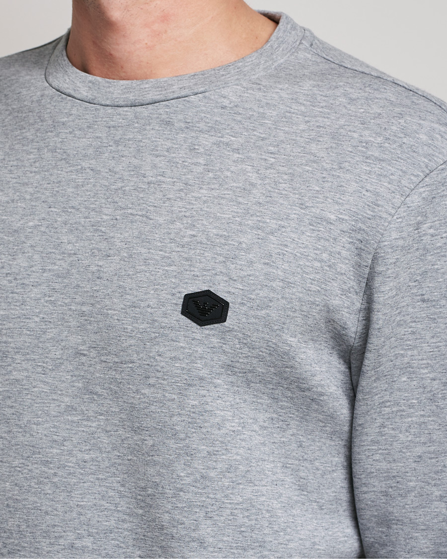 Herre | Trøjer | Emporio Armani | Cotton Sweatshirt Grey