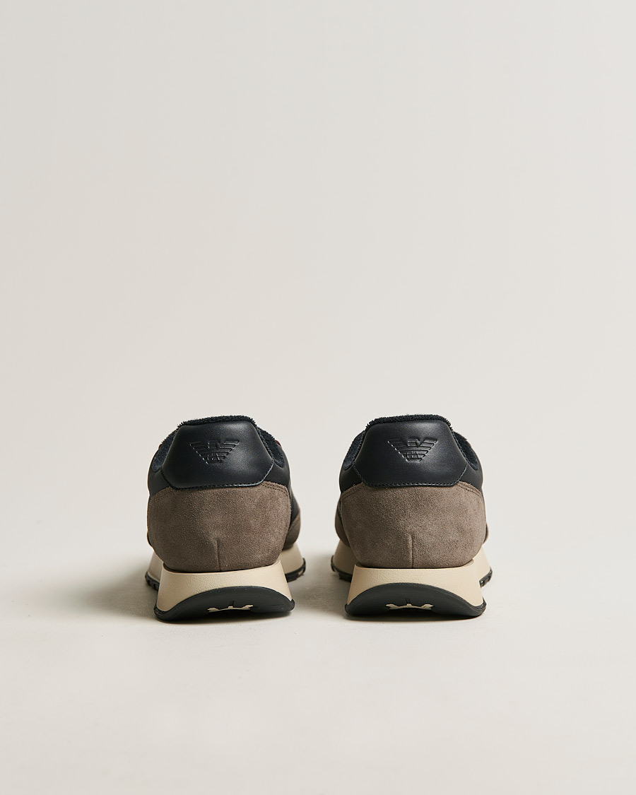 Herre | Emporio Armani Running Sneaker Black | Emporio Armani | Running Sneaker Black