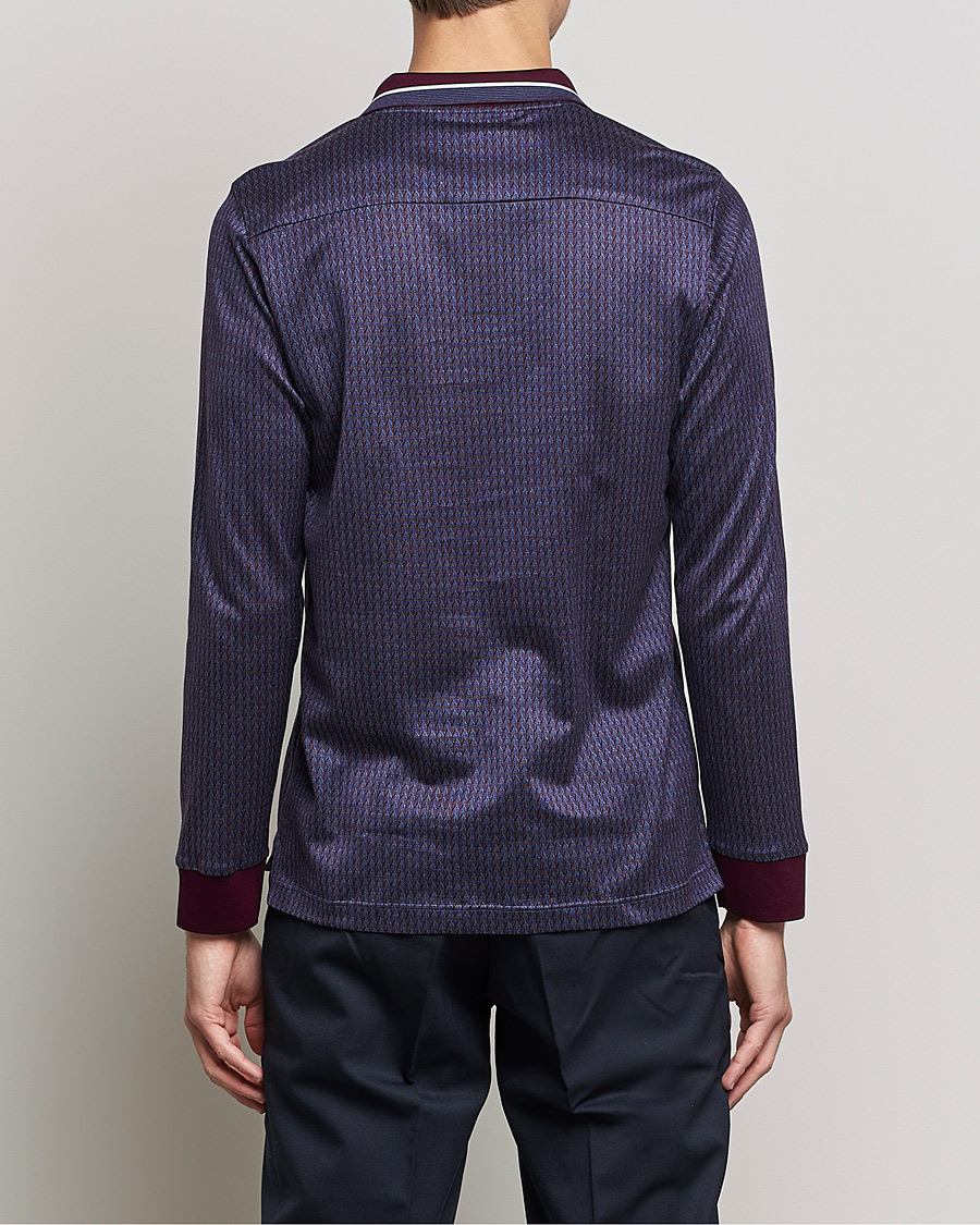 Herre | Trøjer | Eton | Jacuard Polo Shirt Red