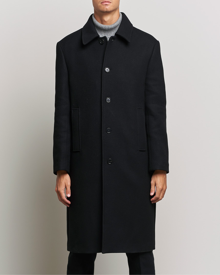Herre | Jakker | Filippa K | Berlin Wool Coat Black