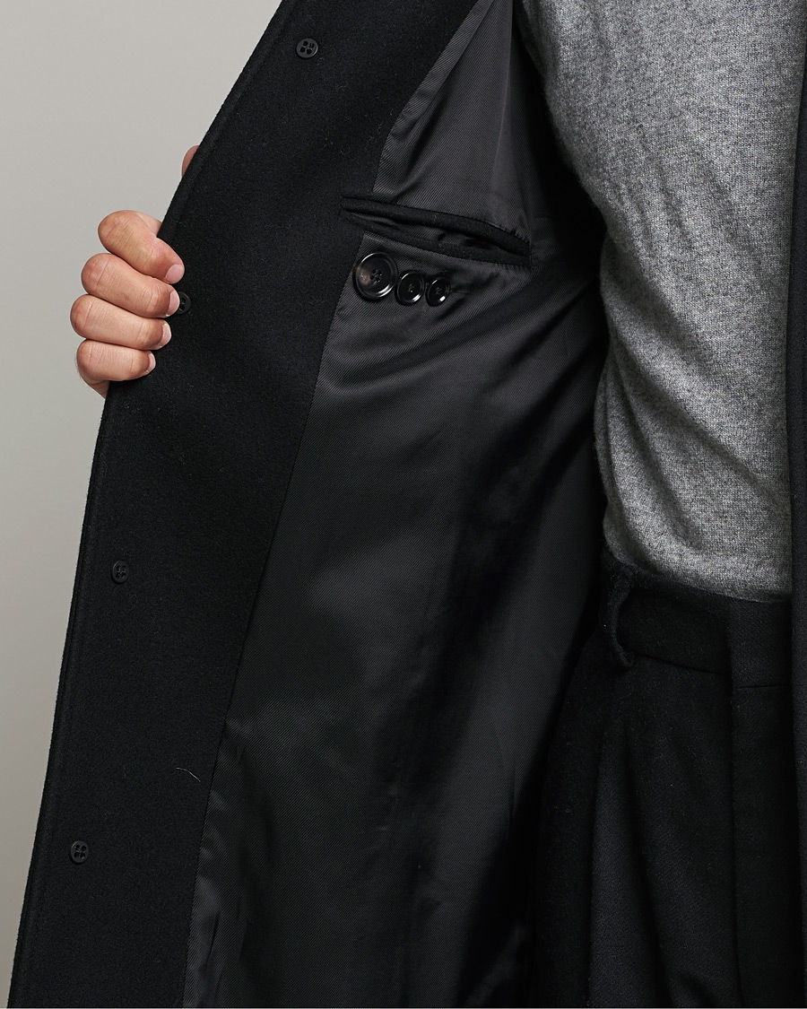 Herre | Jakker | Filippa K | Berlin Wool Coat Black