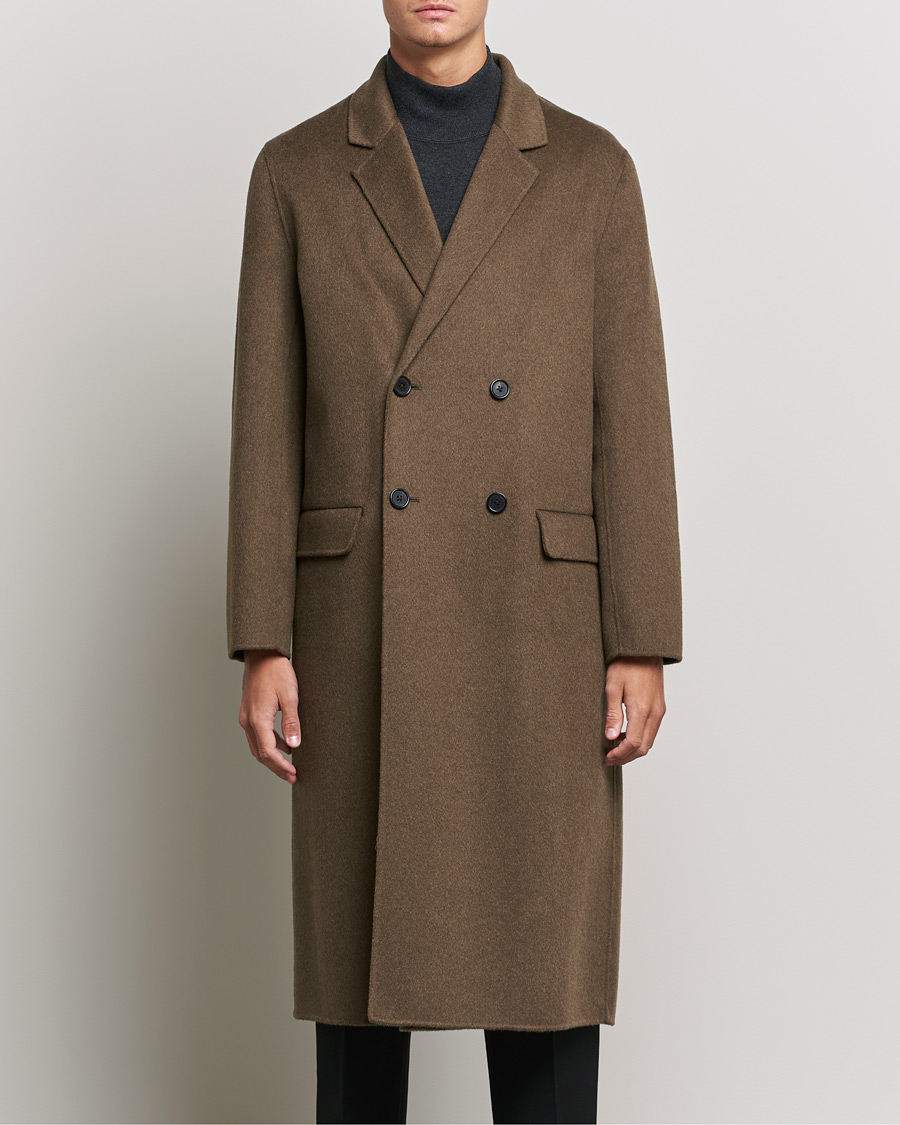 Herre | Jakker | Filippa K | Athens Wool Cashmere Coat Olive Melange