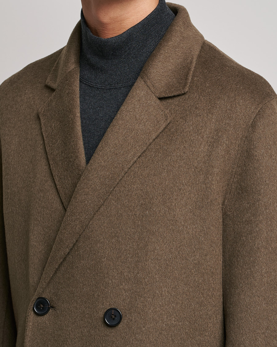 Herre | Jakker | Filippa K | Athens Wool Cashmere Coat Olive Melange