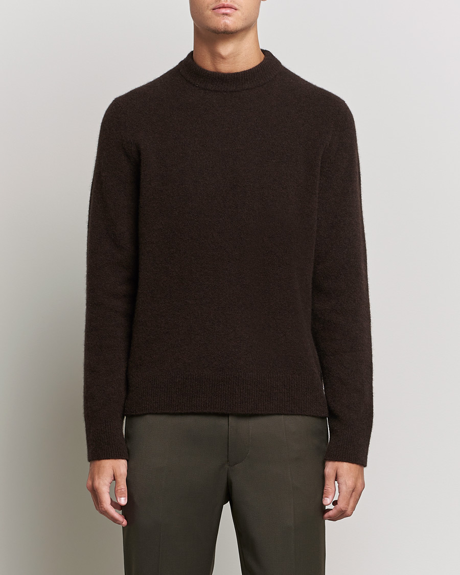 Herre | Trøjer | Filippa K | Johannes Yak Sweater Ginger Brown