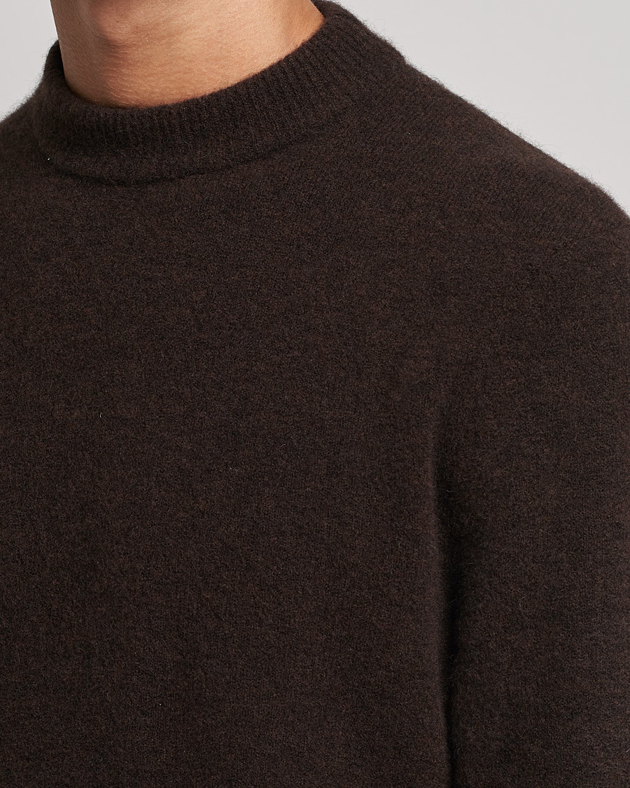 Herre | Trøjer | Filippa K | Johannes Yak Sweater Ginger Brown