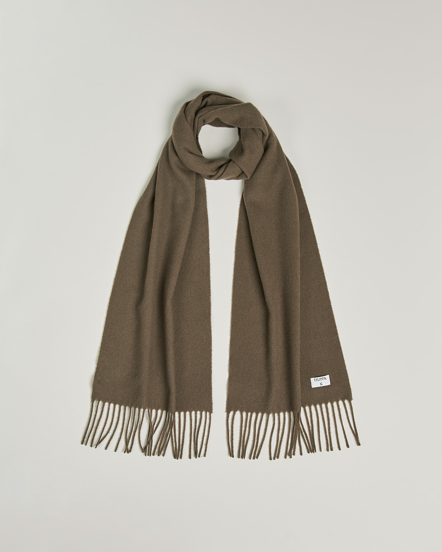 Herre | Filippa K Cashmere Blend Scarf Ginger Brown | Filippa K | Cashmere Blend Scarf Ginger Brown