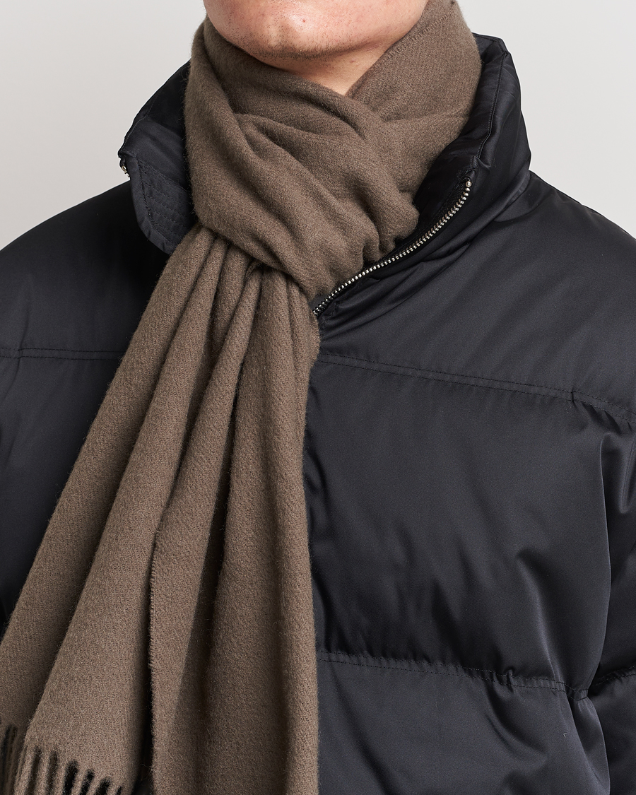 Herre | Filippa K Cashmere Blend Scarf Ginger Brown | Filippa K | Cashmere Blend Scarf Ginger Brown