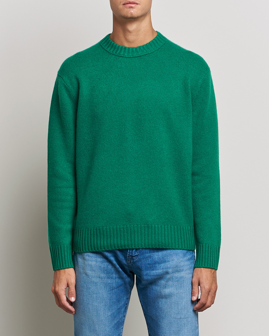 Herre | FRAME | FRAME | Cashmere Sweater Dress Green