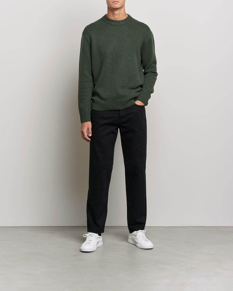 Herre | Jeans | FRAME | Stacked Straight Jeans Film Noir