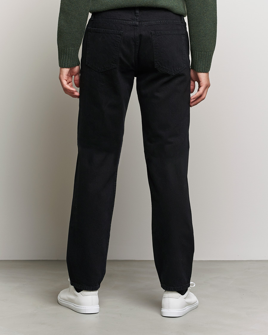 Herre | Jeans | FRAME | Stacked Straight Jeans Film Noir
