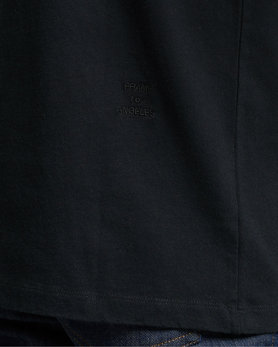 Herre | T-Shirts | FRAME | Logo T-Shirt Noir