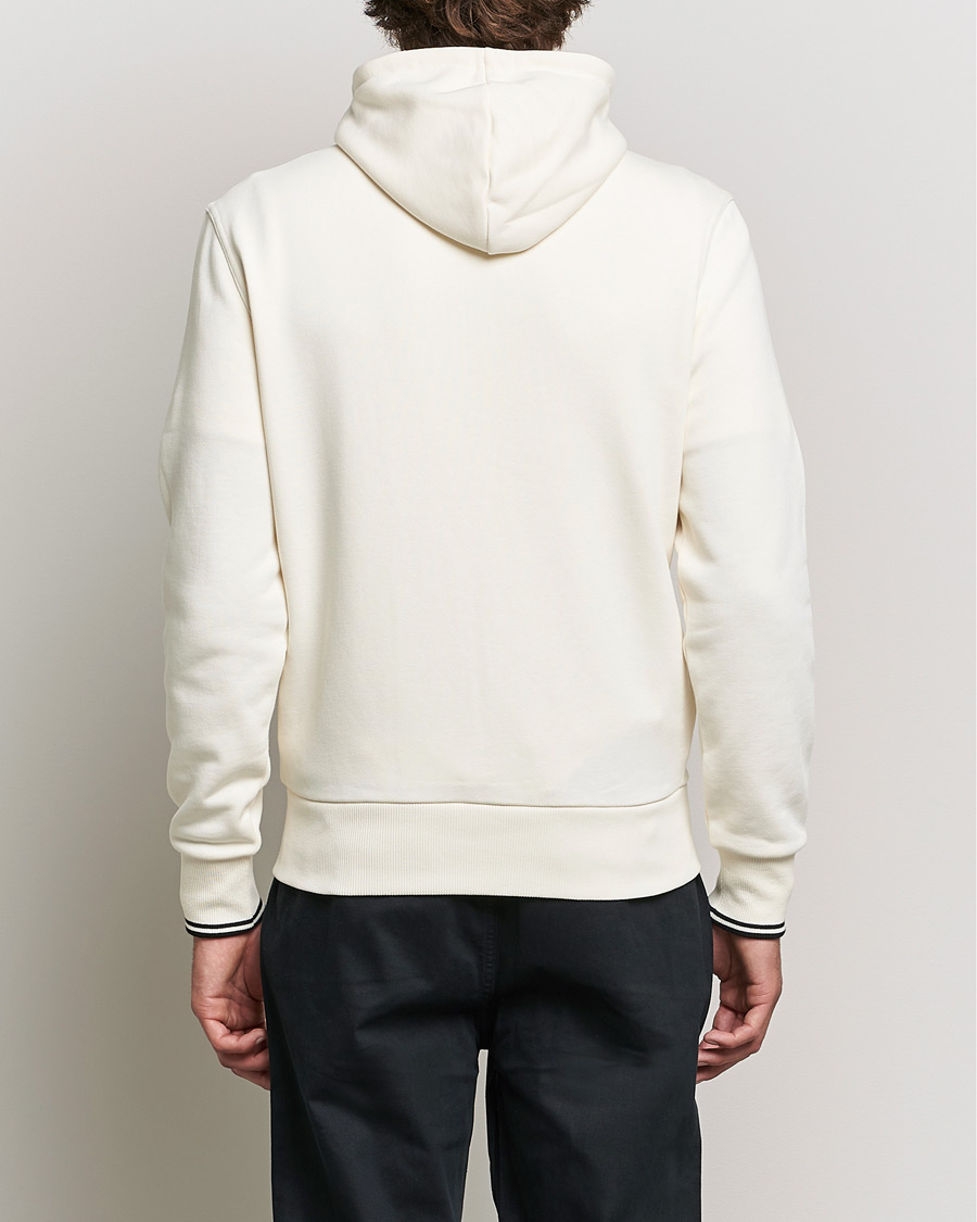 Herre | Trøjer | Fred Perry | Hooded Zip Sweatshirt Ecru