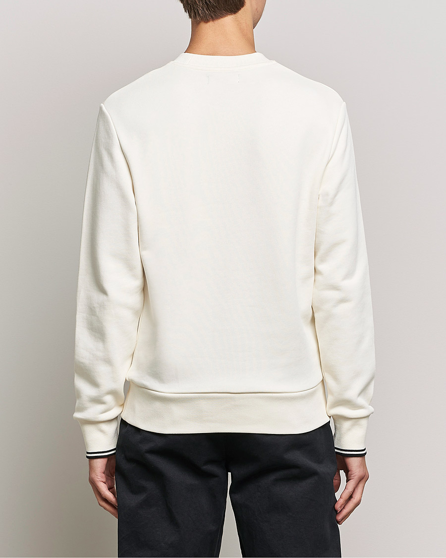 Herre | Trøjer | Fred Perry | Crew Neck Sweatshirt Ecru
