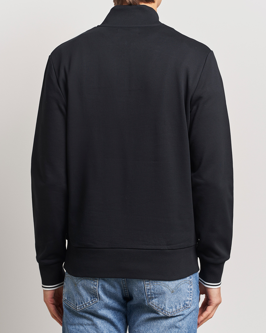 Herre | Trøjer | Fred Perry | Half Zip Sweatshirt Black