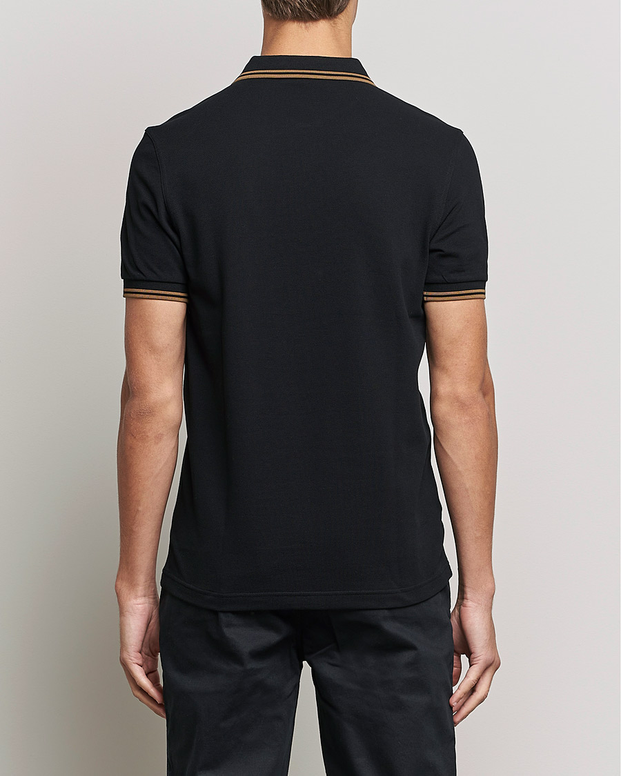 Herre | Polotrøjer | Fred Perry | Twin Tipped Shirt Black