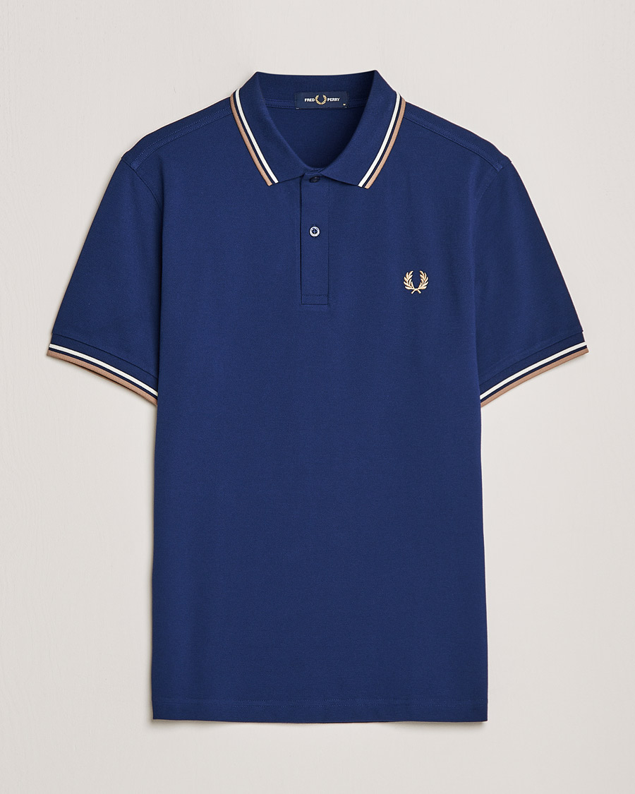 Herre | Polotrøjer | Fred Perry | Twin Tipped Shirt Navy