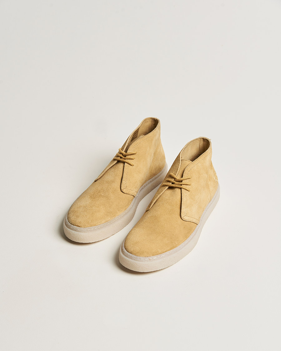 Herre | Fred Perry Hawley Suede Chukka Boot Desert | Fred Perry | Hawley Suede Chukka Boot Desert