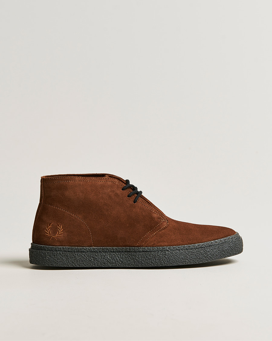 Herre | Fred Perry Hawley Suede Chukka Boot Ginger | Fred Perry | Hawley Suede Chukka Boot Ginger