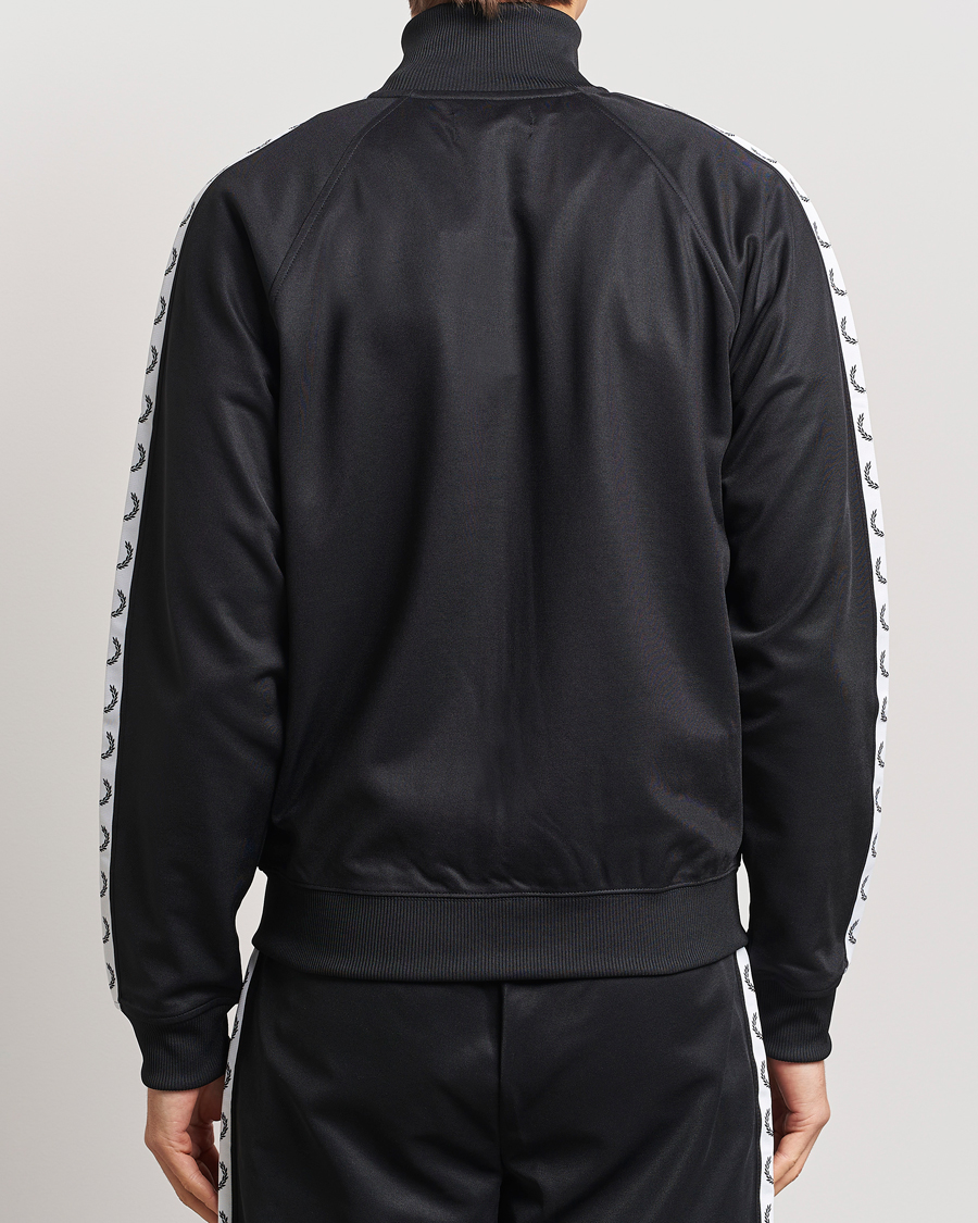 Herre | Trøjer | Fred Perry | Taped Track Jacket Black
