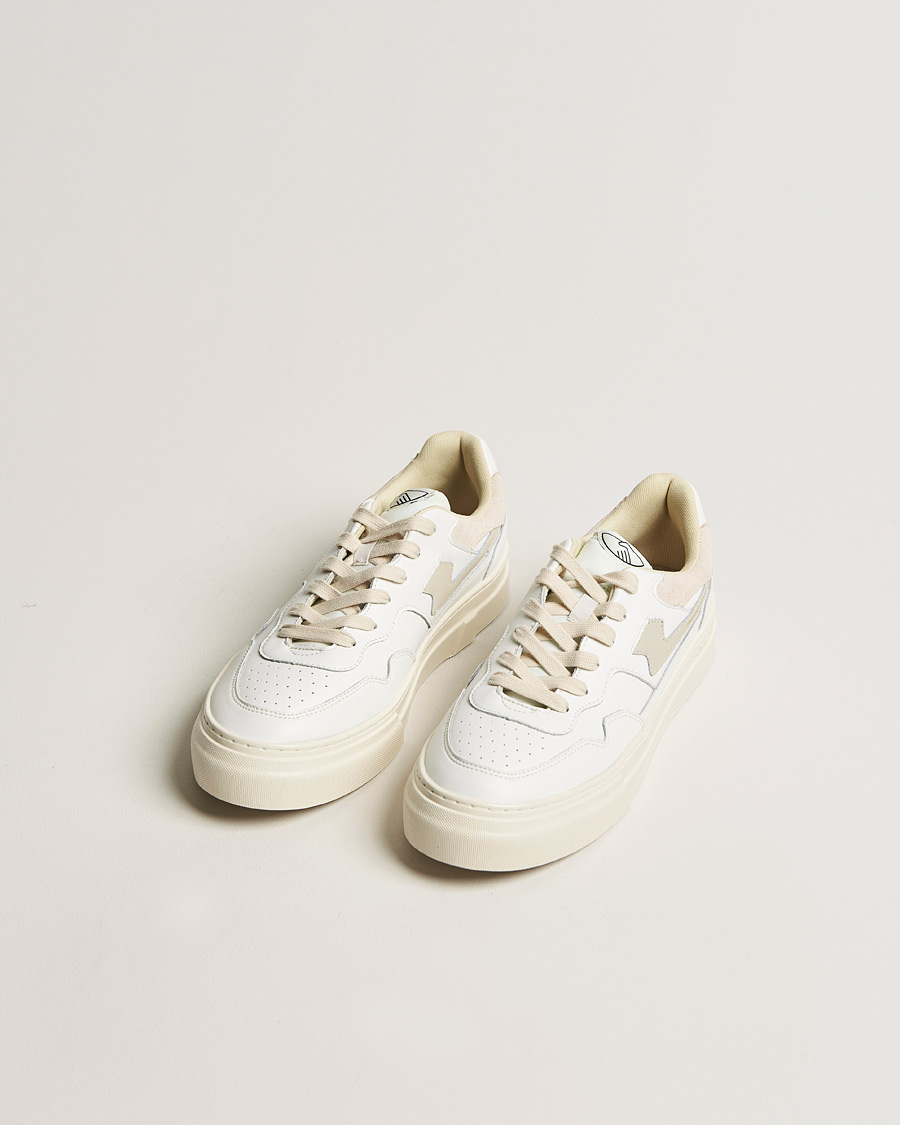 Herre | Hvide sneakers | Stepney Workers Club | Pearl S-Strike Leather Sneaker White/Putty