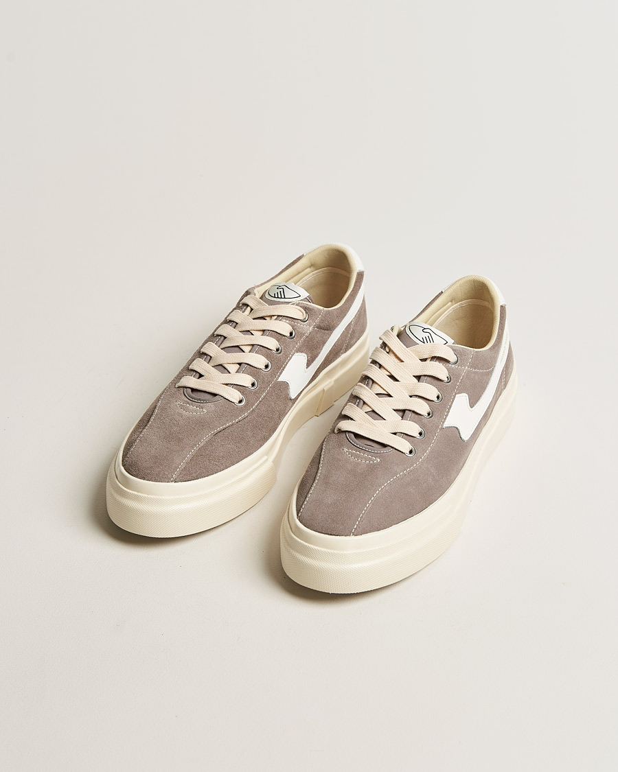 Herre | Sommer | Stepney Workers Club | Dellow S-Strike Suede Sneaker Grey/White