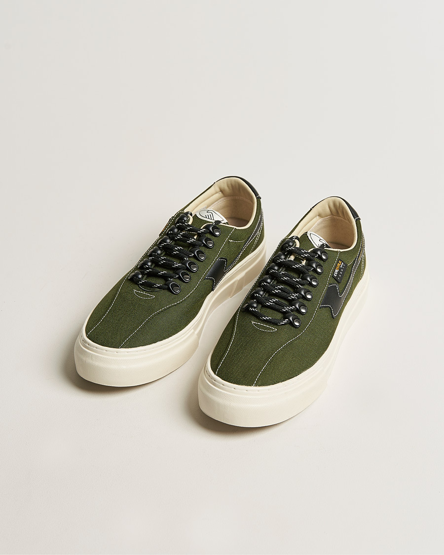 Herre | Stepney Workers Club Dellow S-Strike Cup Cordura Sneaker Military/Black | Stepney Workers Club | Dellow S-Strike Cup Cordura Sneaker Military/Black