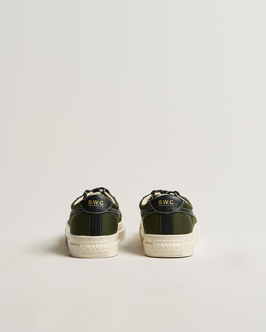 Herre | Stepney Workers Club Dellow S-Strike Cup Cordura Sneaker Military/Black | Stepney Workers Club | Dellow S-Strike Cup Cordura Sneaker Military/Black
