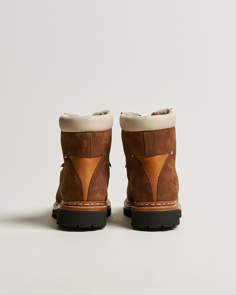 Herre | Heschung Iseran Fur Lined Suede Mountain Boot Brown | Heschung | Iseran Fur Lined Suede Mountain Boot Brown
