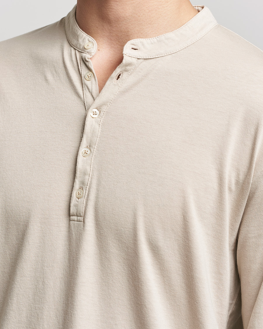 Herre | Trøjer | Massimo Alba | Hawai Cotton/Cashmere Henley Chalk