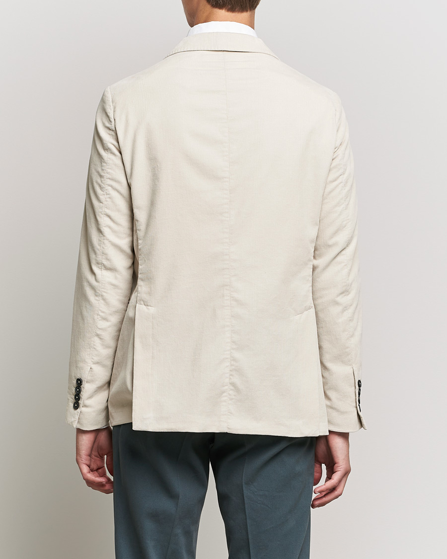 Herre | Blazere & jakker | Massimo Alba | Baby Corduroy Blazer Chalk