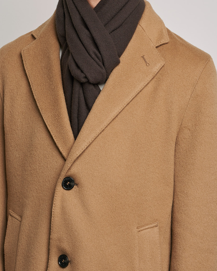 Herre | Jakker | Mackintosh | New Stanley Wool/Cashmere Coat Beige