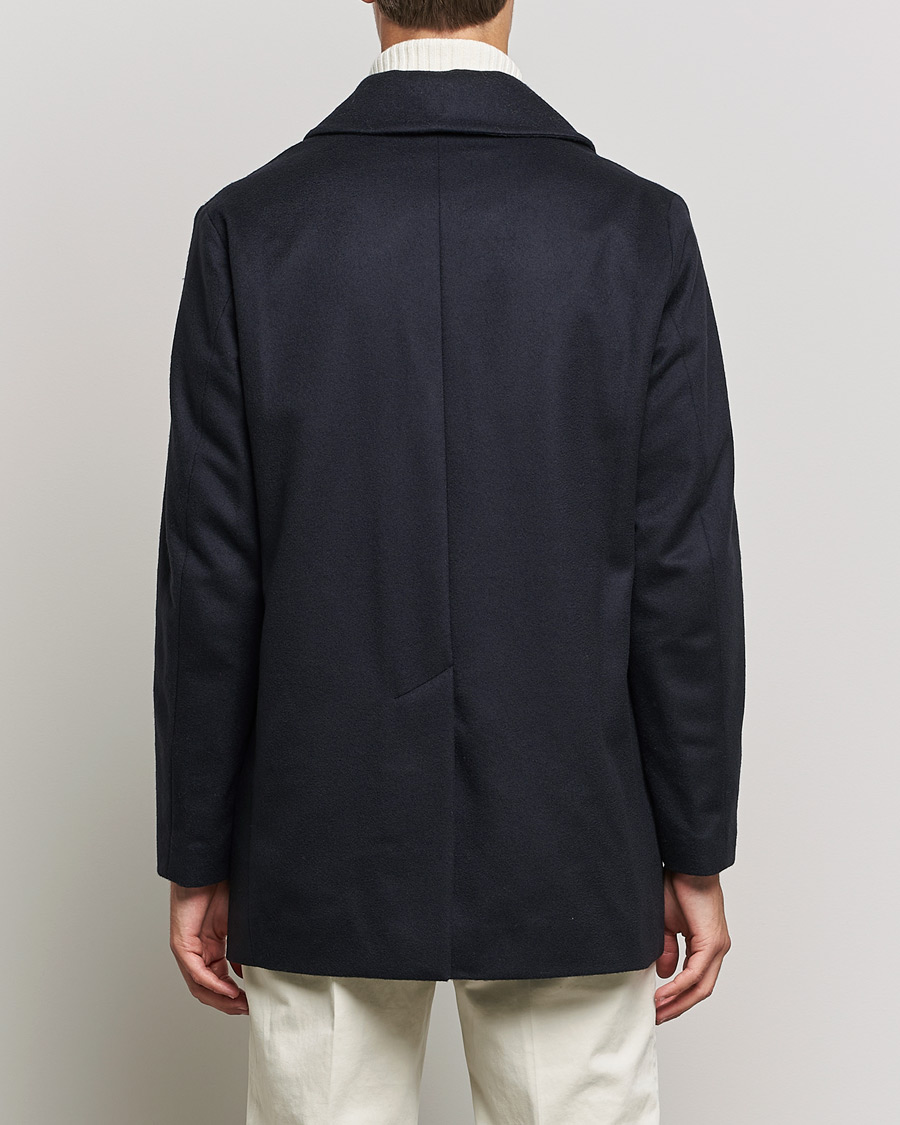 Herre | Jakker | Mackintosh | Dalton Wool/Cashmere Peacoat Navy