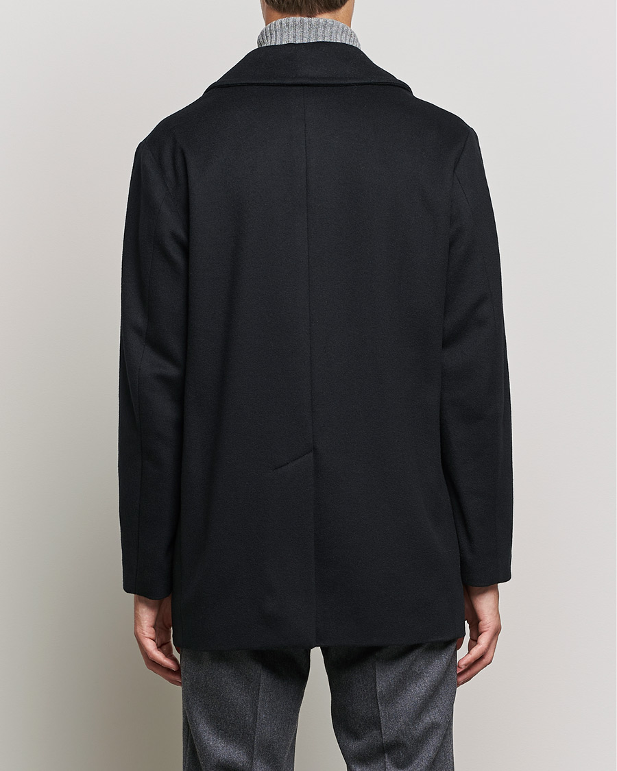 Herre | Jakker | Mackintosh | Dalton Wool/Cashmere Peacoat Black