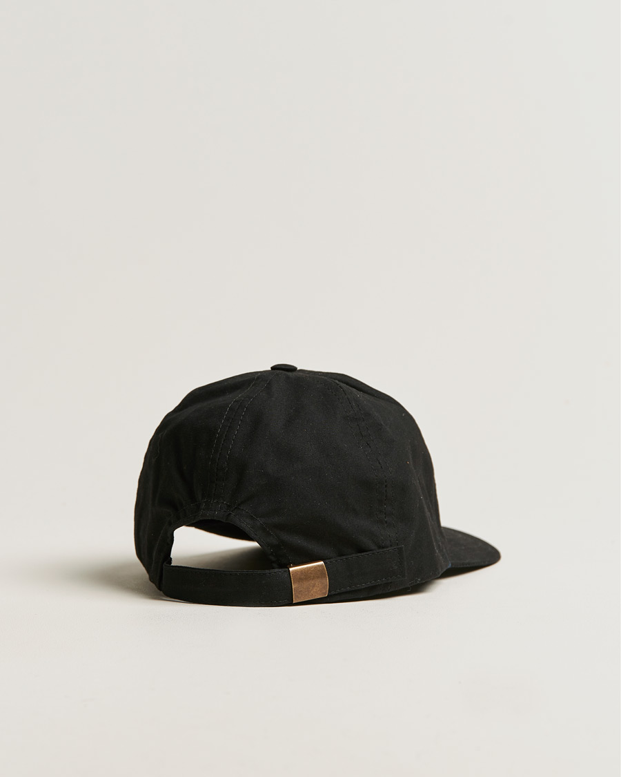 Herre | Mackintosh Tipping Baseball Cap Black | Mackintosh | Tipping Baseball Cap Black