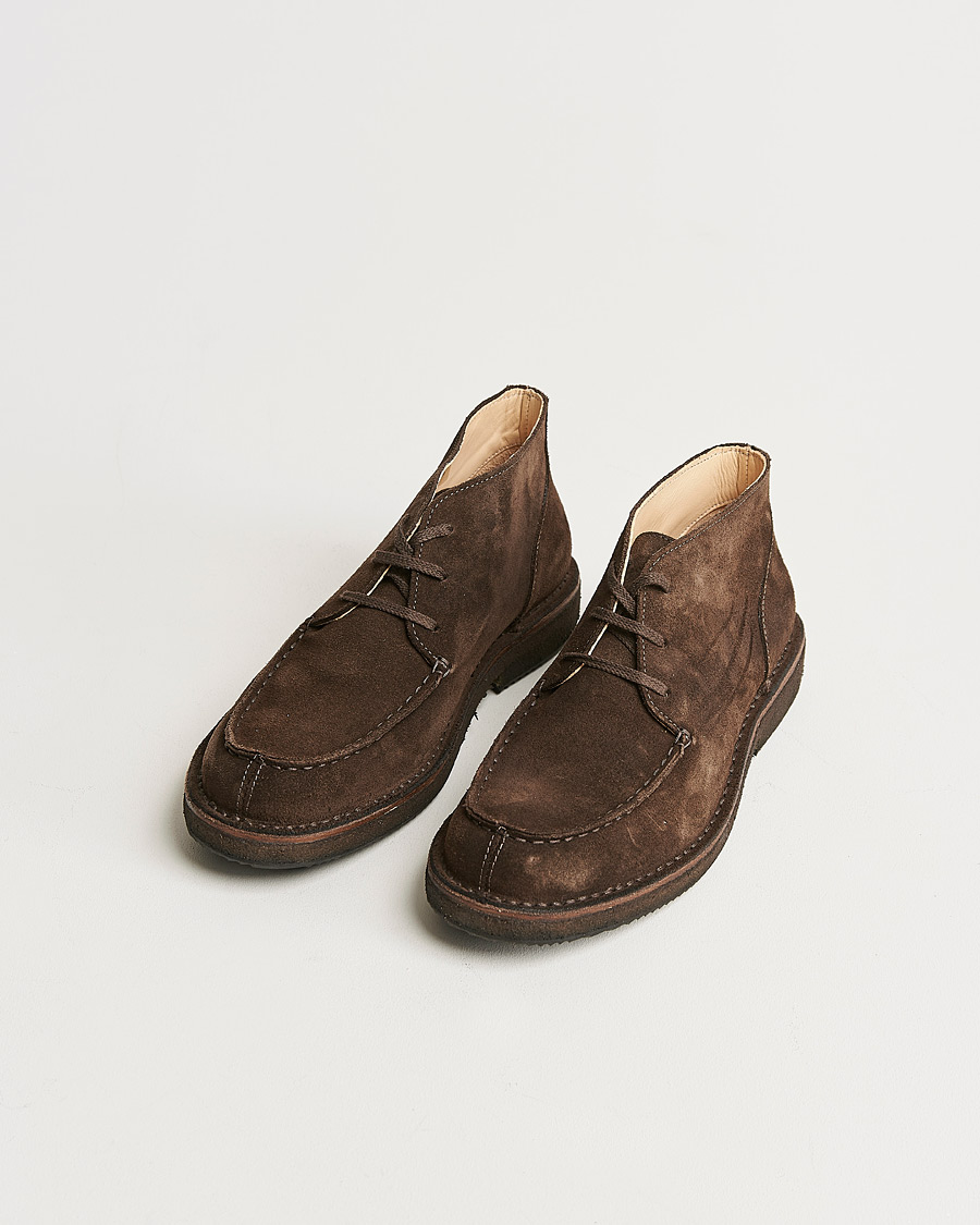Herre | Astorflex Markflex Lined Chukka Boot Dark Brown Suede | Astorflex | Markflex Lined Chukka Boot Dark Brown Suede