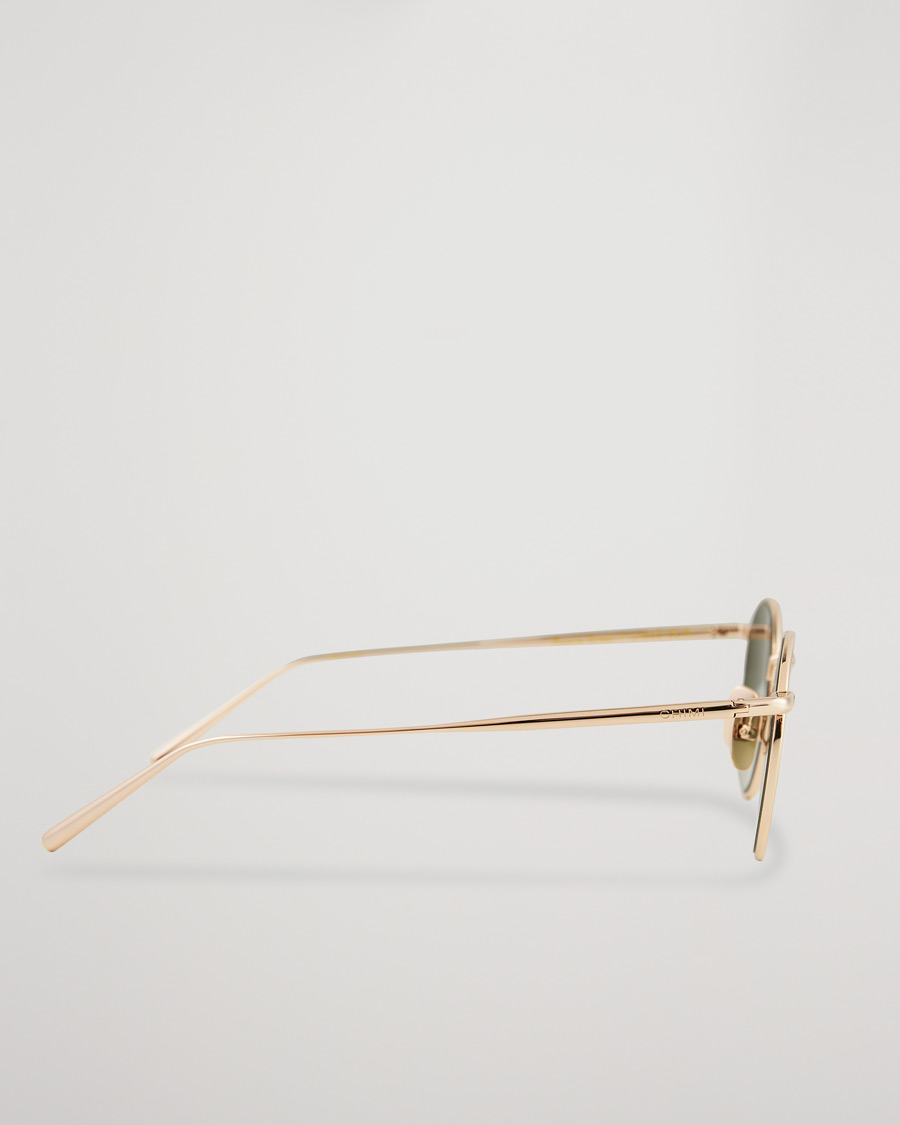 Herre | CHIMI Round Polarized Sunglasses Gold/Green | CHIMI | Round Polarized Sunglasses Gold/Green