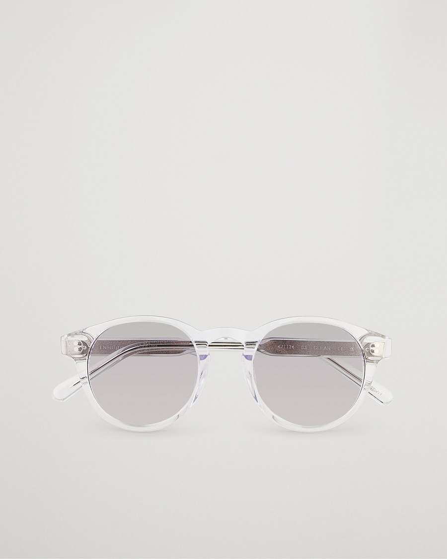 Herre | Runde solbriller | CHIMI | 03 Sunglasses Clear