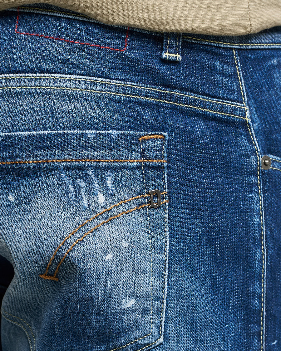 Herre | Jeans | Dondup | George Destroyed Jeans Blue