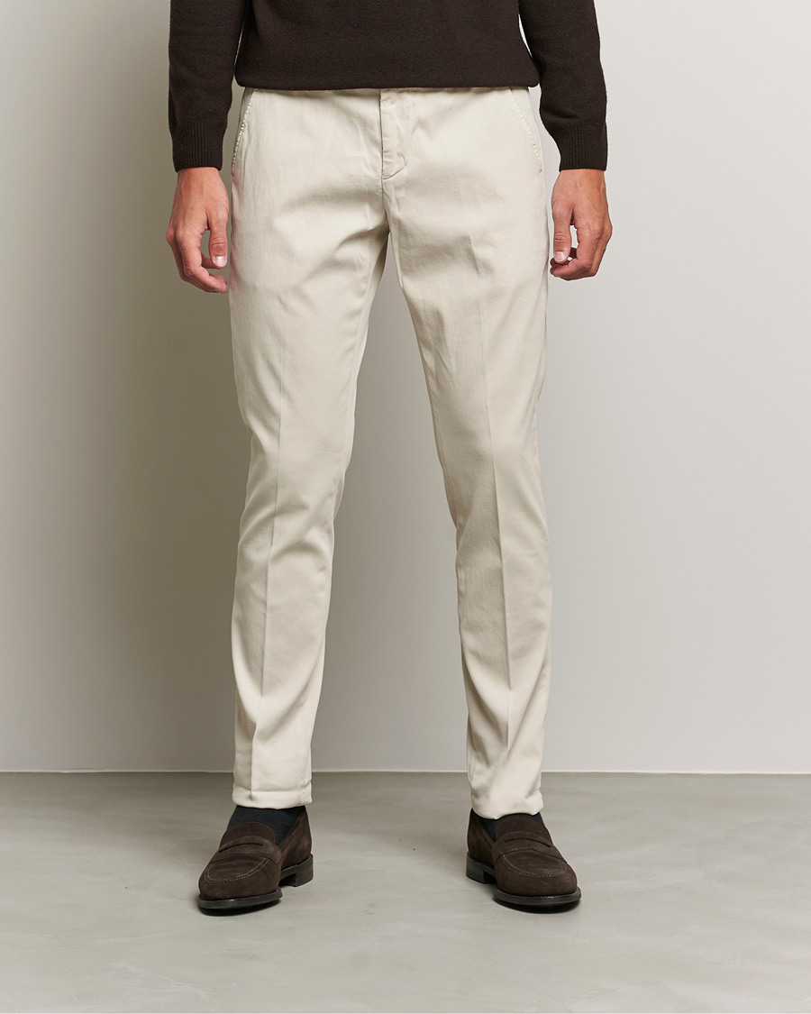 Herre | Bukser | Dondup | Gaubert Chinos  Offwhite