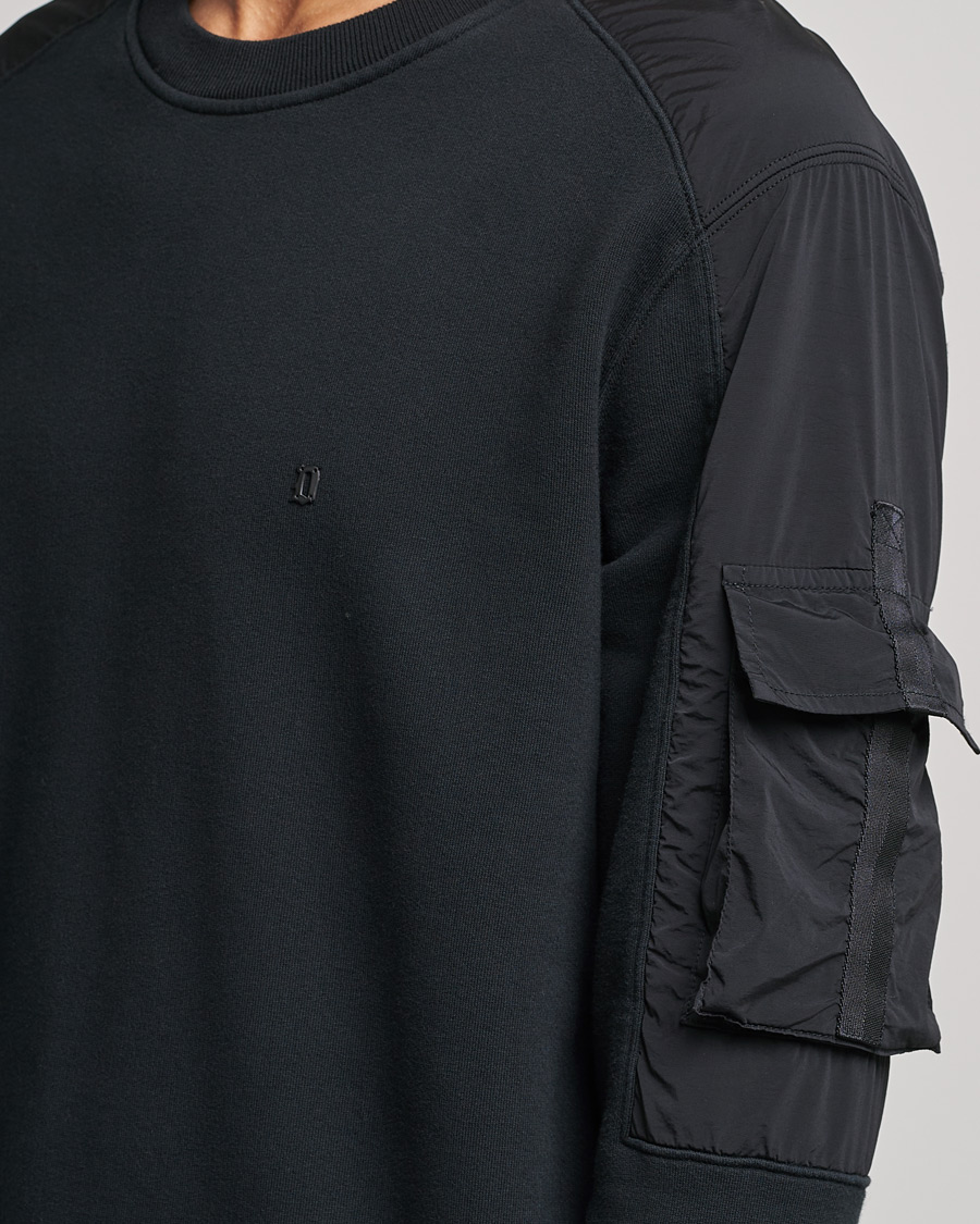 Herre | Trøjer | Dondup | Felpa Crew Neck Sweatshirt Black