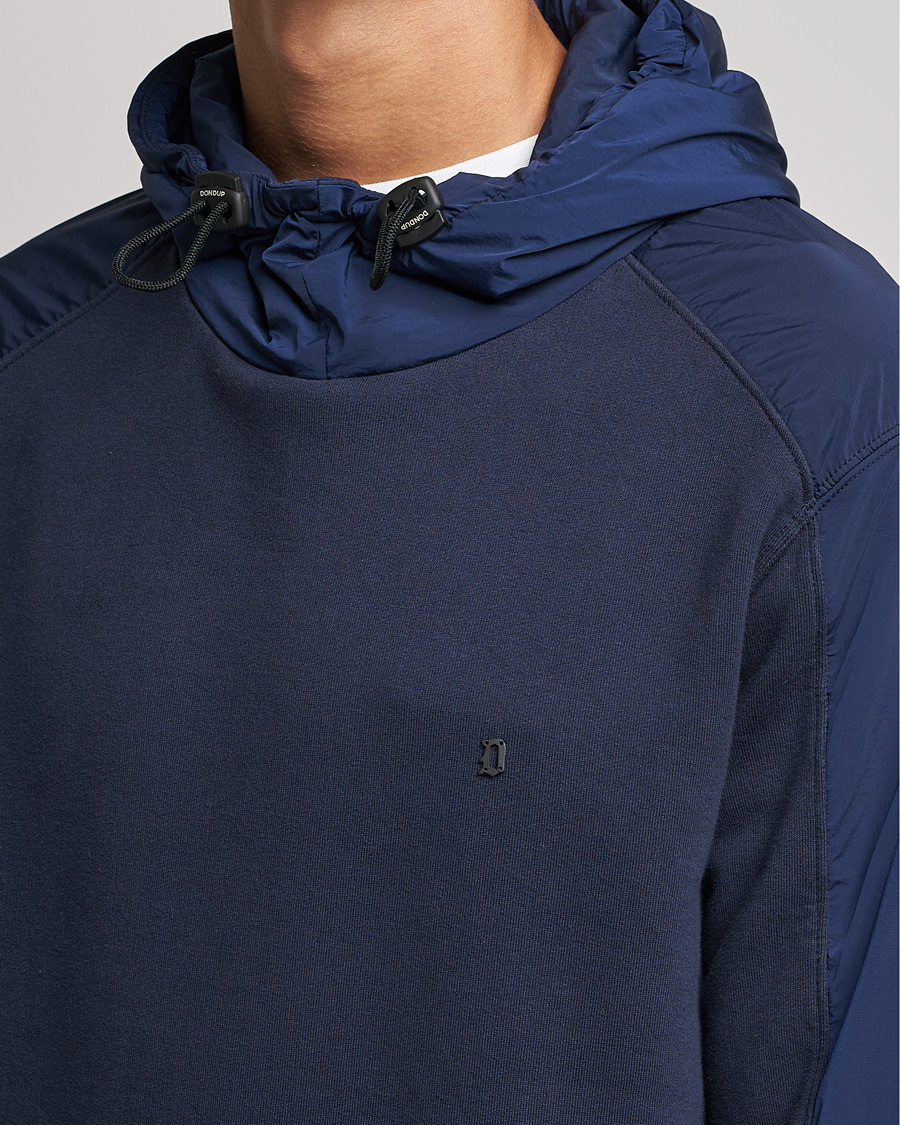 Herre | Trøjer | Dondup | Felpa Hoodie Navy