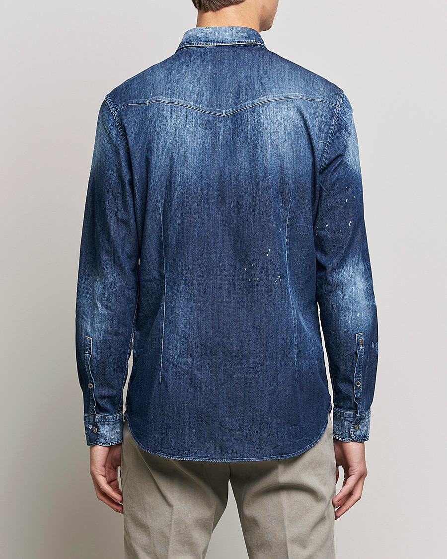 Herre | Skjorter | Dondup | Denim Shirt Blue