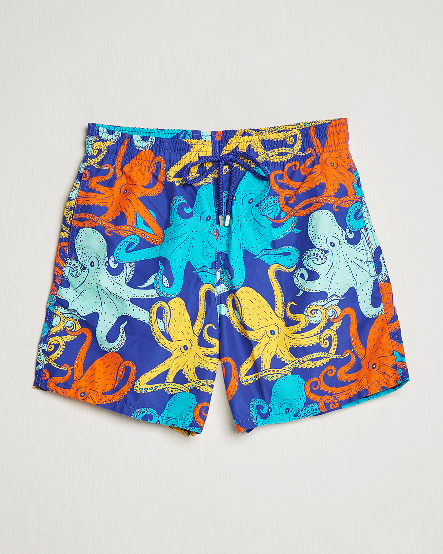 Herre | Badebukser | Vilebrequin | Moorea Swim Shorts Purple Blue