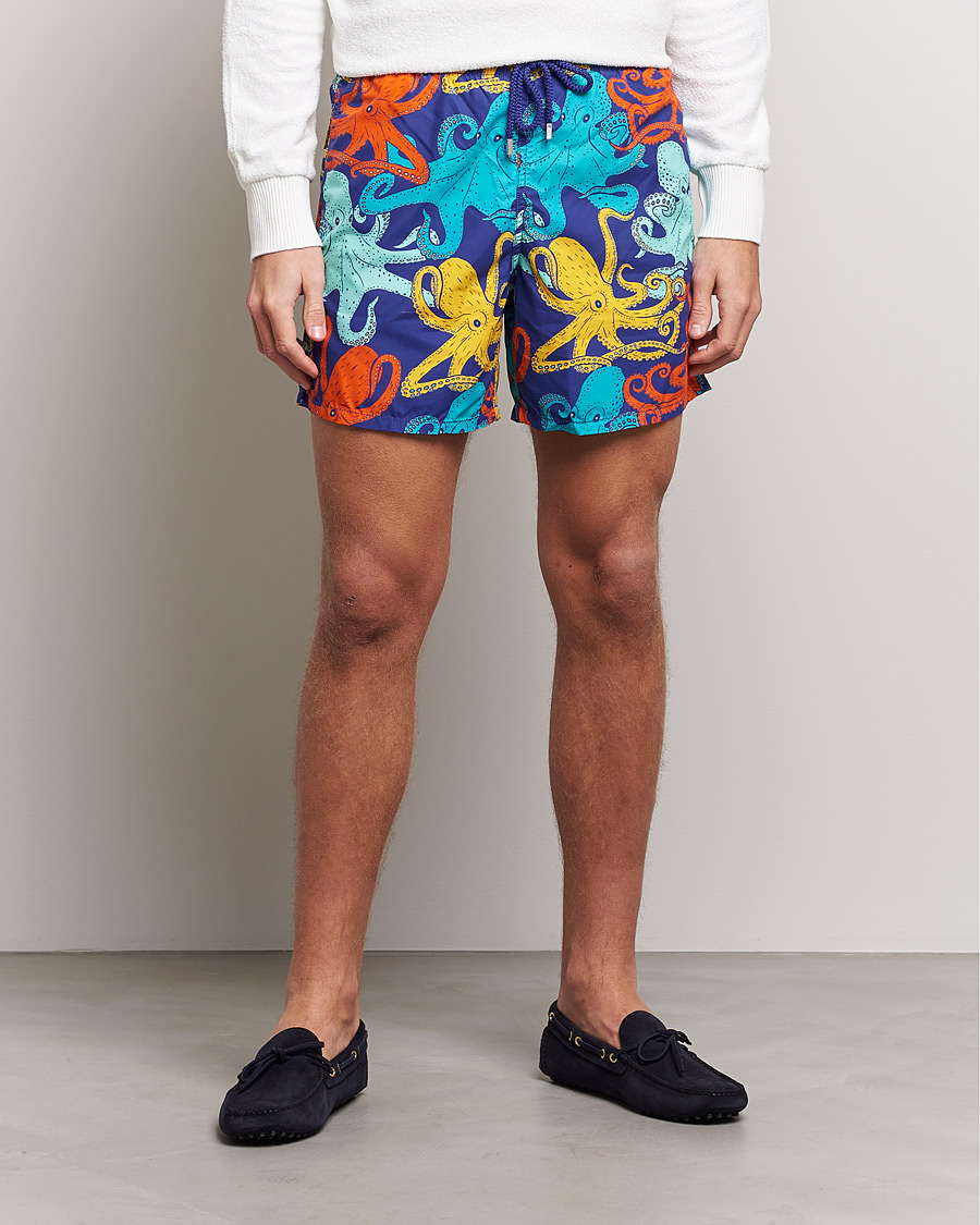 Herre | Badebukser | Vilebrequin | Moorea Swim Shorts Purple Blue