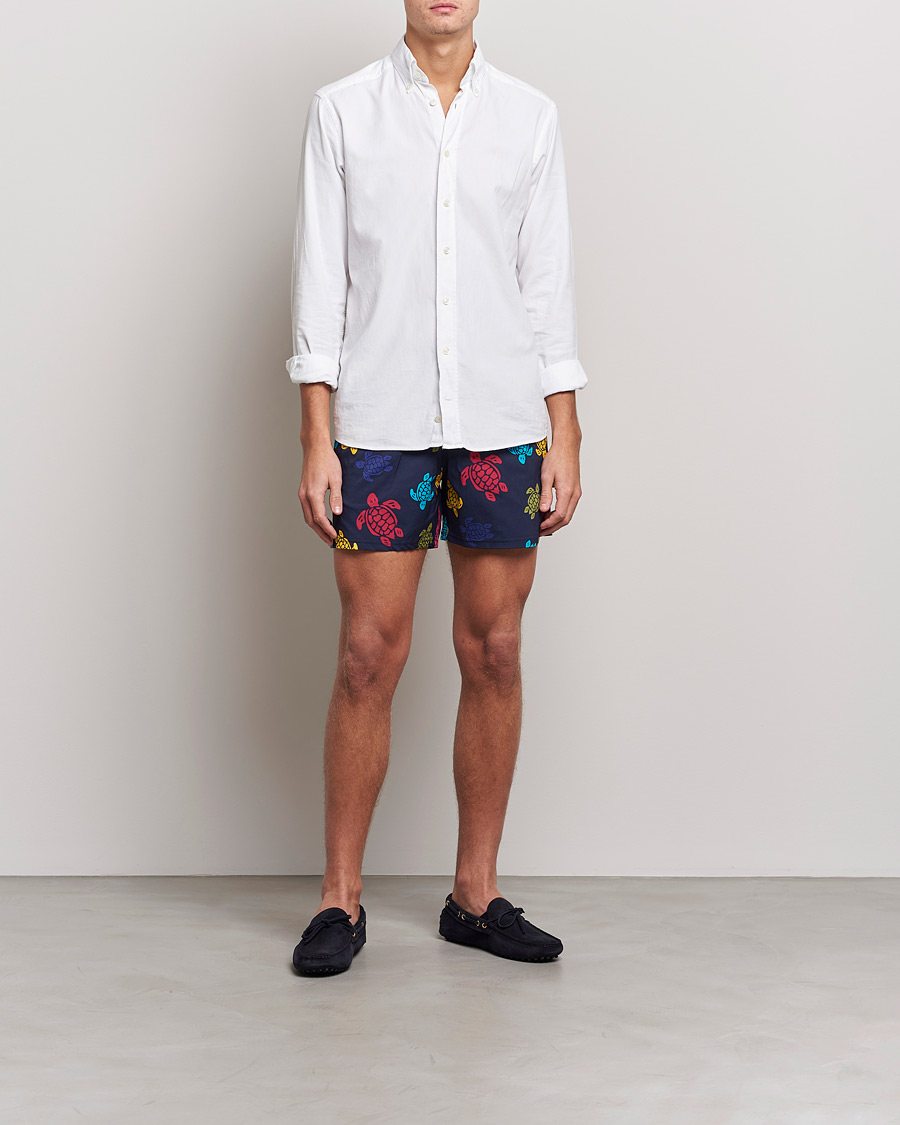 Herre | Badebukser | Vilebrequin | Moorise Swim Shorts Bleu Marine