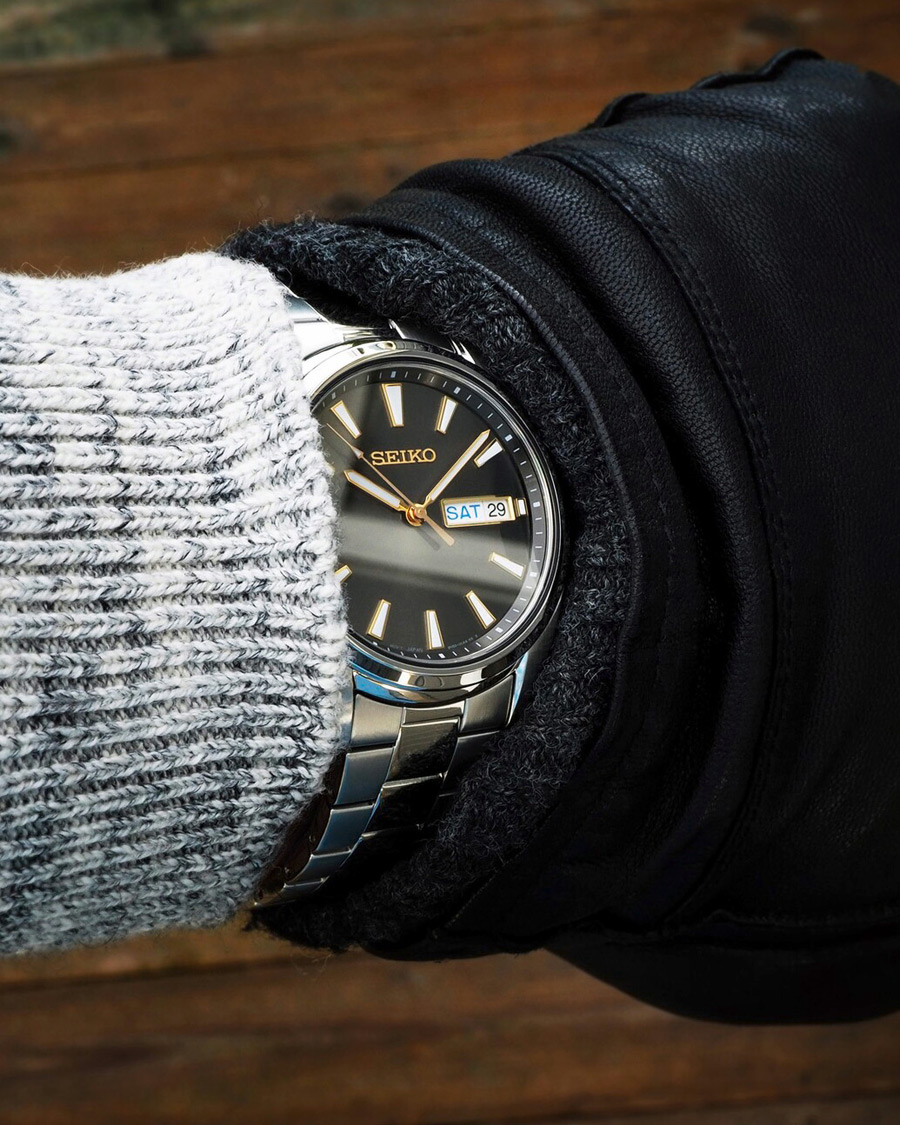 Herre | Seiko Classic Day Date 40mm Steel Grey Dial | Seiko | Classic Day Date 40mm Steel Grey Dial