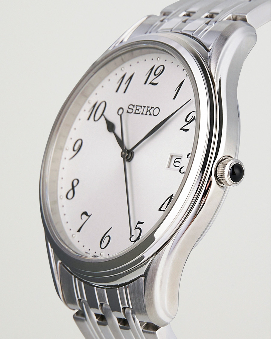 Herre | Seiko Classic Date 39mm Steel White Dial | Seiko | Classic Date 39mm Steel White Dial