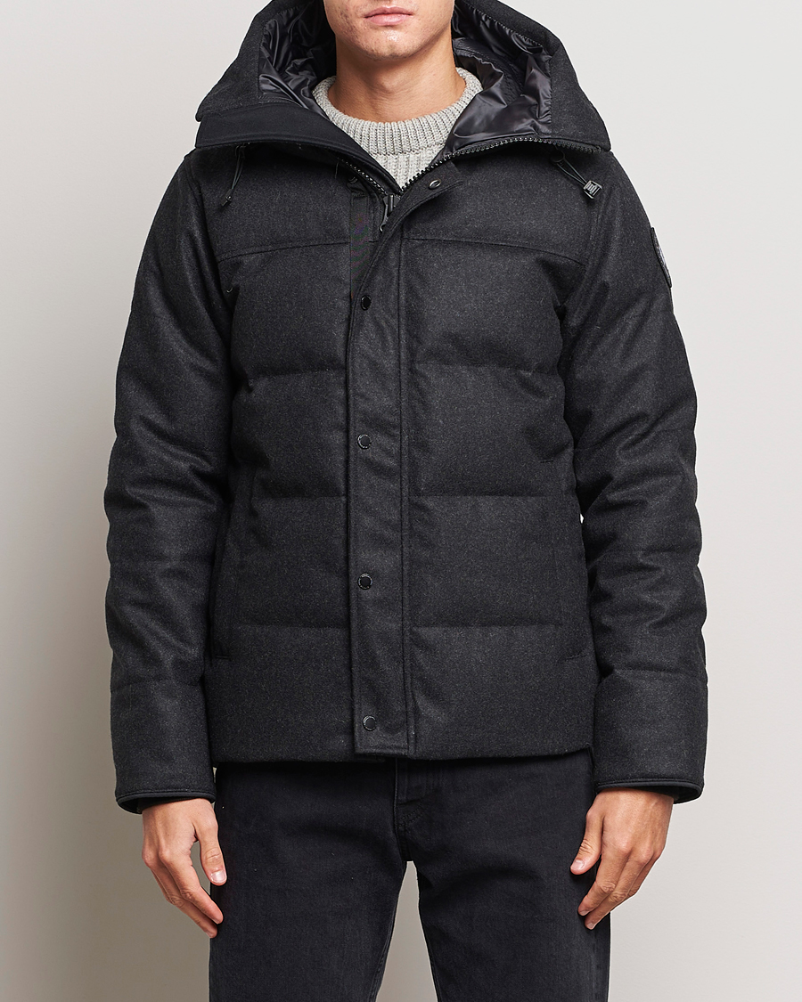 Herre |  | Canada Goose Black Label | Canada Goose Macmillan Wool Parka Carbon Melange