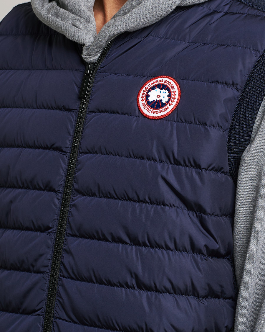 Herre | Veste | Canada Goose | Hybridge Knit Vest Navy